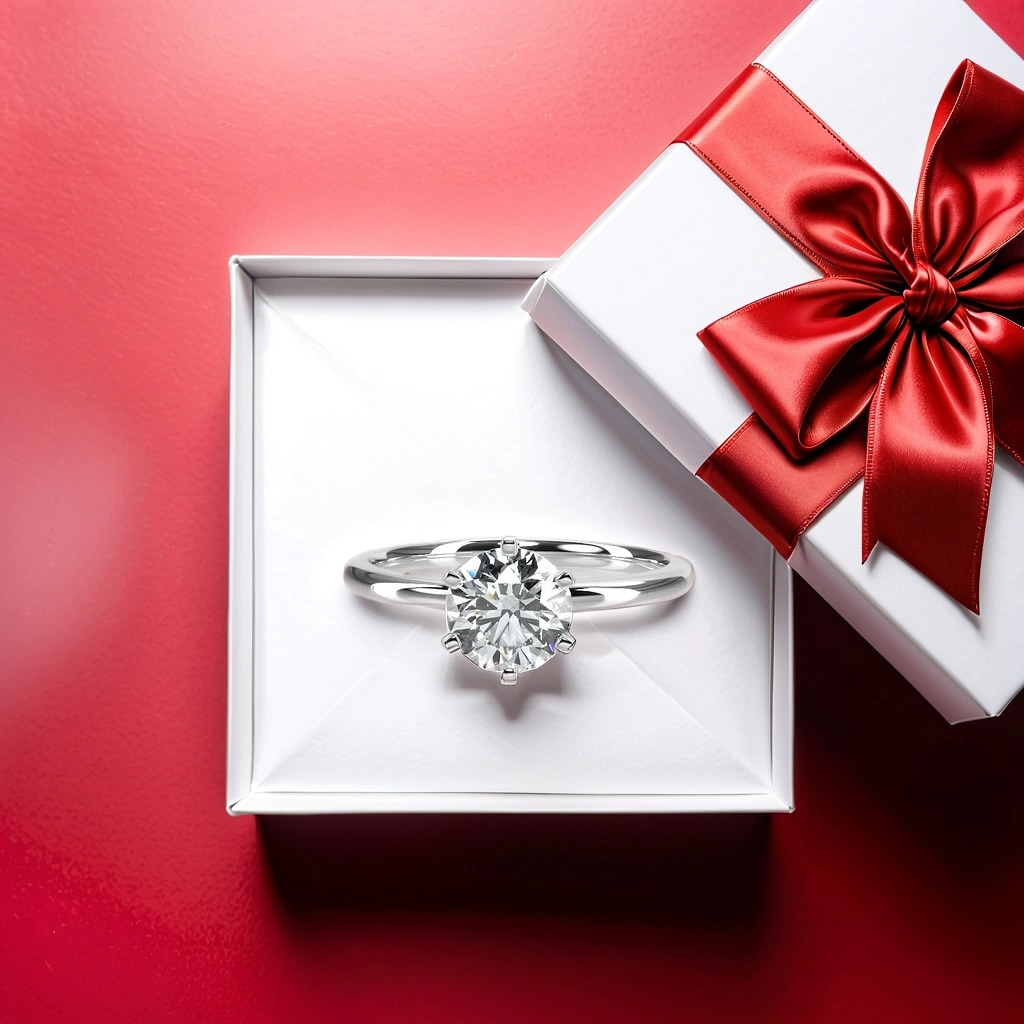 Diamond Ring in Box